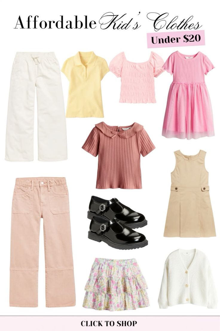 Can kids outfits be both affordable and fashionable