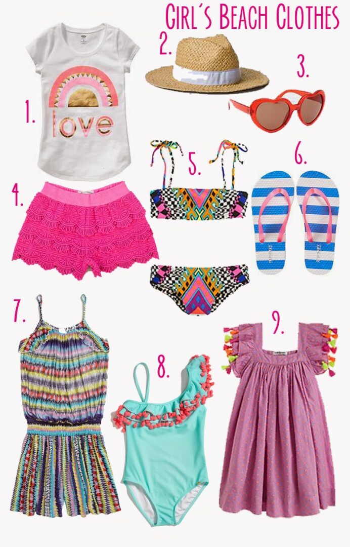 How to Dress Kids in Beach Fashion