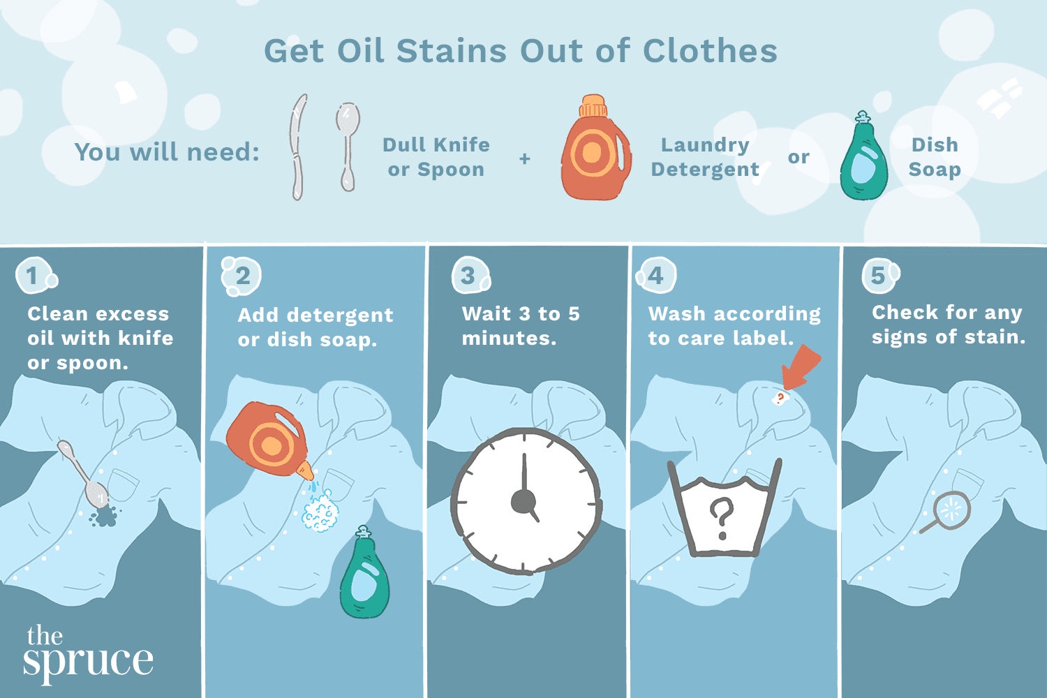 How to Get Baby Oil Out of Clothes