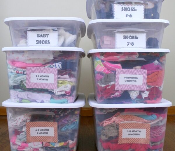 How to Store Baby Clothes