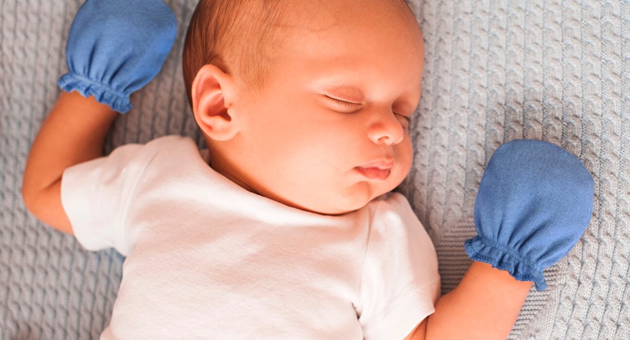 Mittens on Newborns