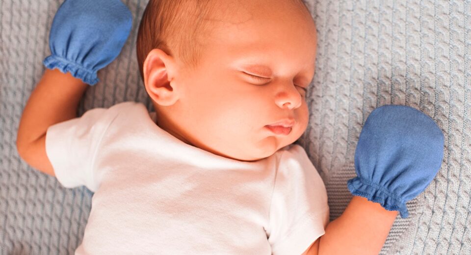 Mittens on Newborns