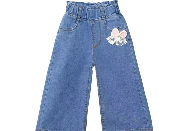 Why Wide Denim Pants Are a Trend for Kids
