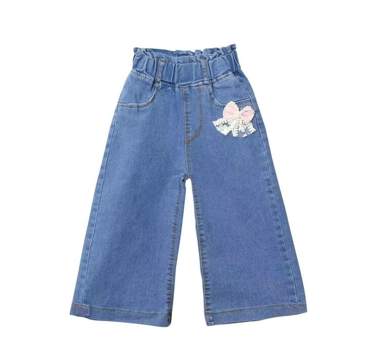 Why Wide Denim Pants Are a Trend for Kids