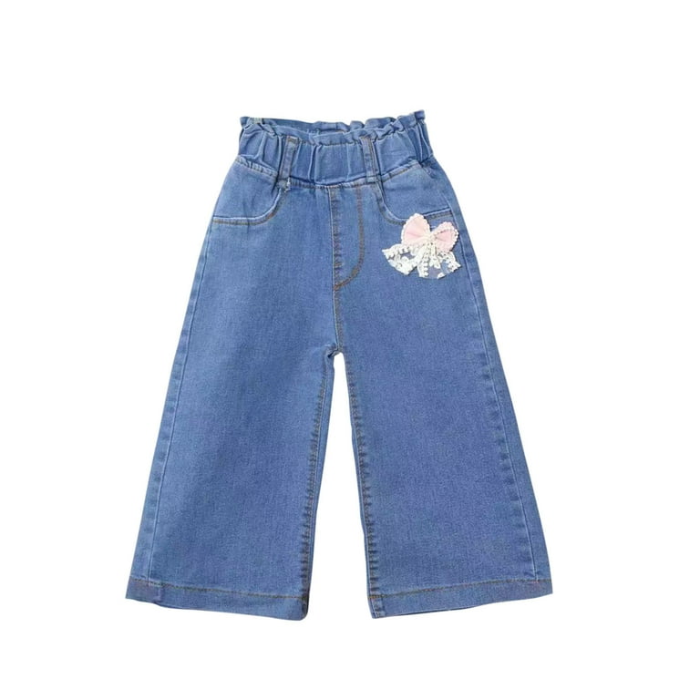 Why Wide Denim Pants Are a Trend for Kids