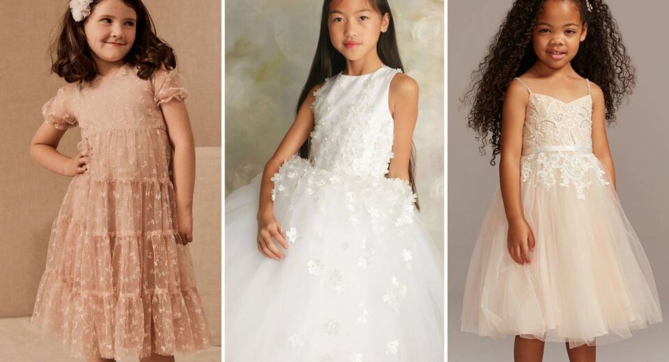 Casual Flower Girl Dresses: Comfortable & Stylish for Little Girls