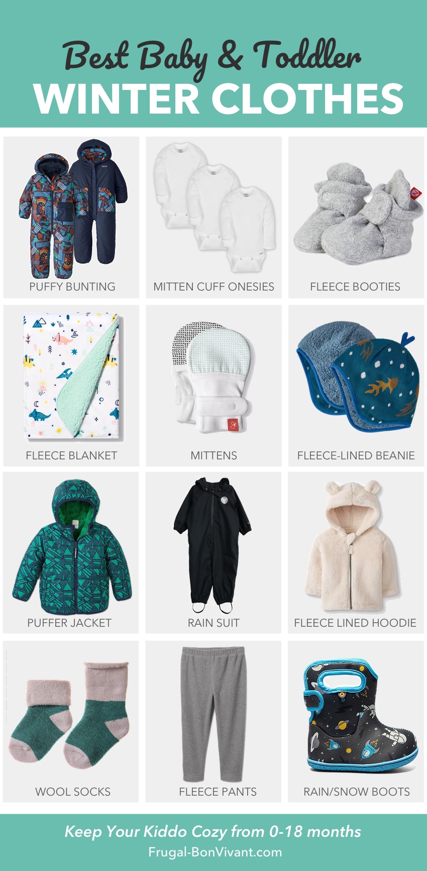 Essential Winter Newborn Gear