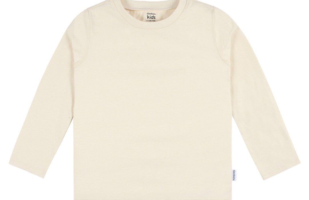 Everyday Essentials in Long Sleeve Solid Beige Baby Set