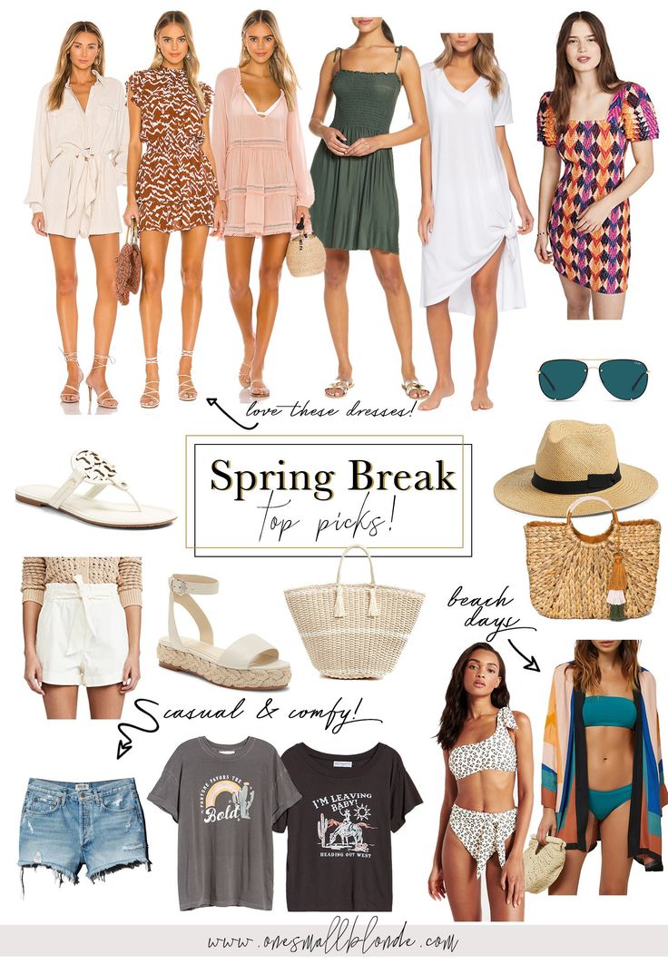 How to Pick Trendy Outfits for Spring Break