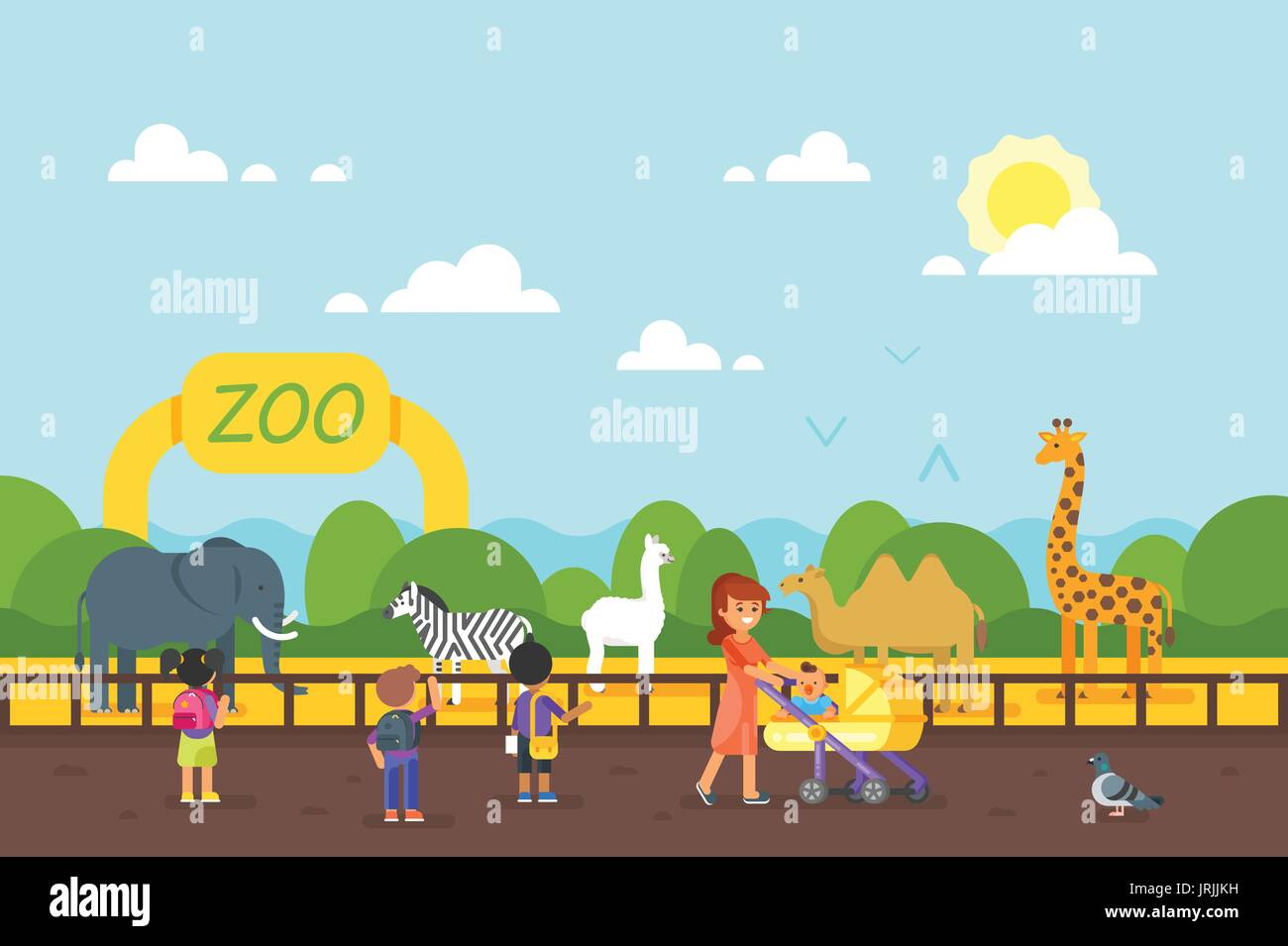 How to Style Kids for a Day at the Zoo