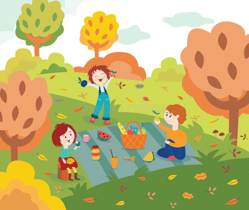 How to Style Kids for an Autumn Picnic