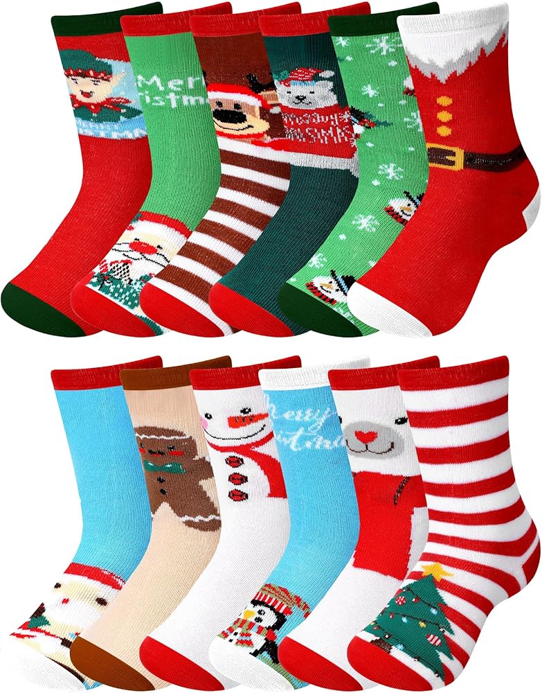 Kids Christmas Socks