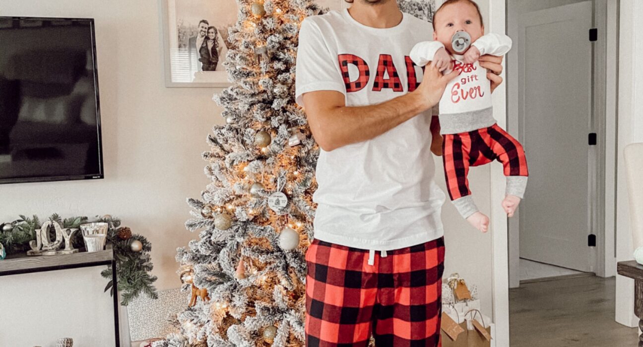 Matching Christmas Pajamas for Newborns