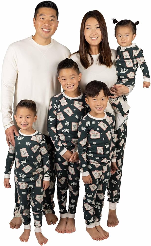 Organic Christmas Pajamas for Kids