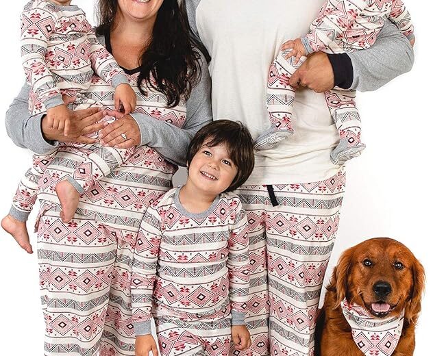 Organic Cotton Family Pajamas Selection