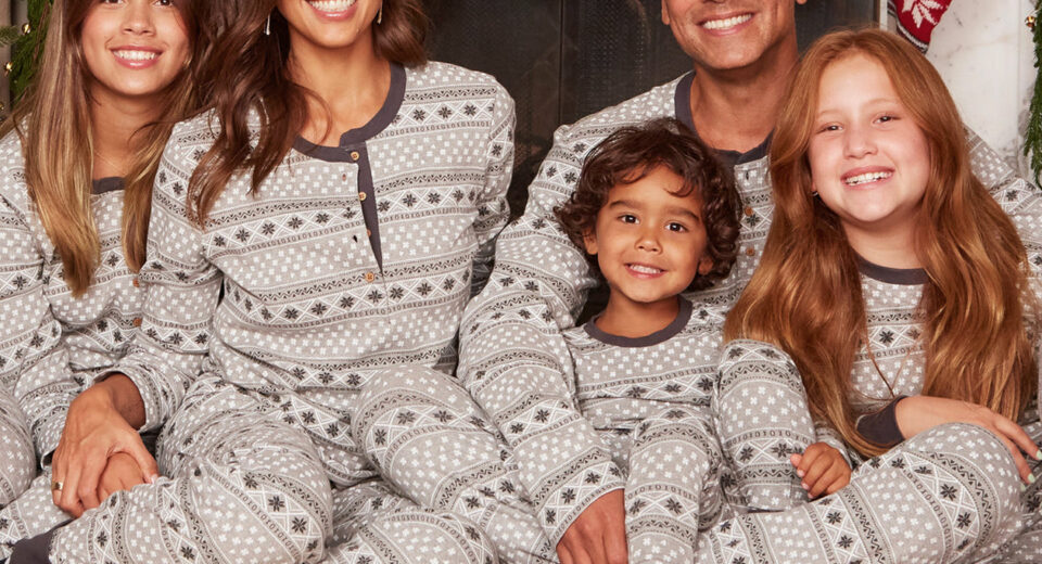 Organic Holiday Pajamas for Families