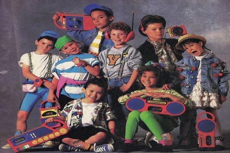 Back to the 90s kids fashion