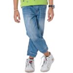 How to Style Neon Green Knit Cargo Joggers for Kids Fashion