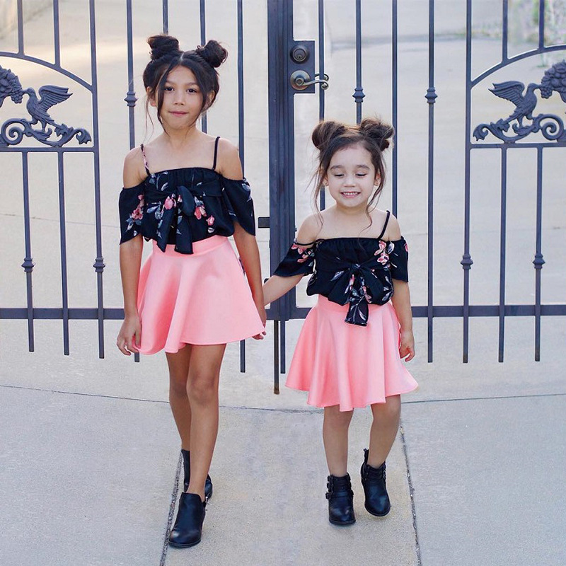 Girls' Floral Tops