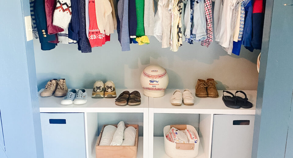 How to Store And Organize Kids Clothing