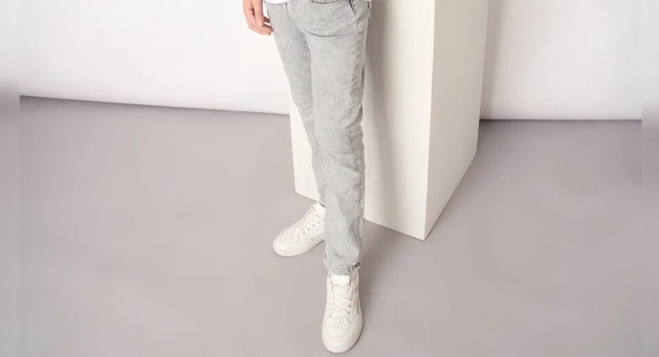 Light Grey Straight Fit Jeans Must-Have in Boys Winter Wardrobes