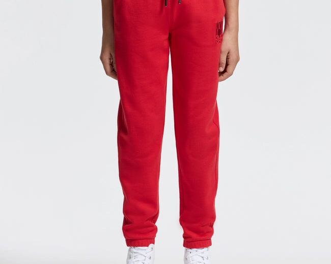 Bright And Bold: Neon Orange Knit Joggers for Kids Playful Looks