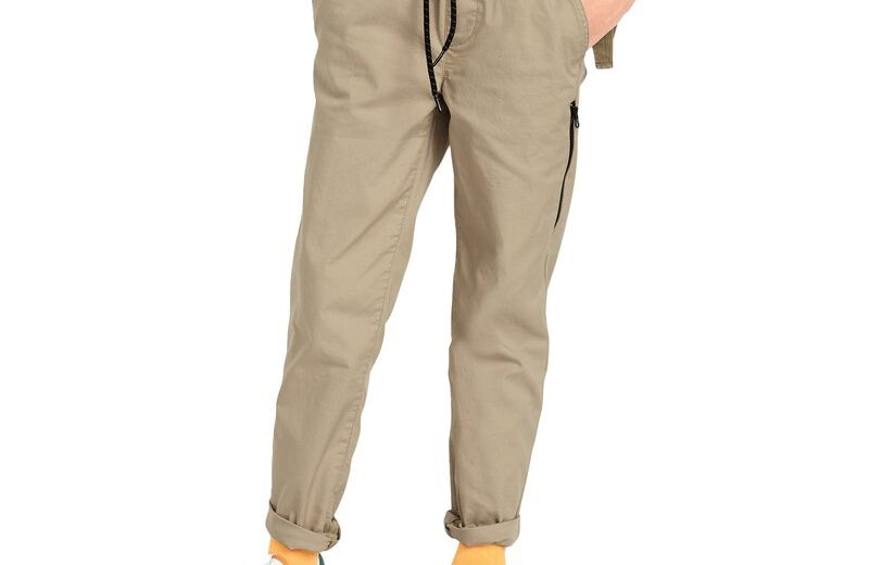 Cargo Stretch Joggers: Navy And Mustard Picks for Boys Active Style