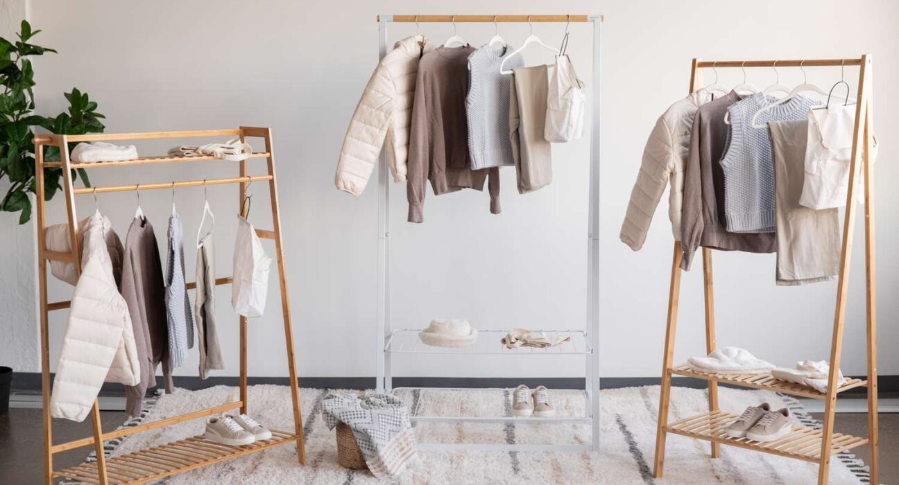 Clothes Rails for Kids: A Minimalist Solution for Displaying Outfits