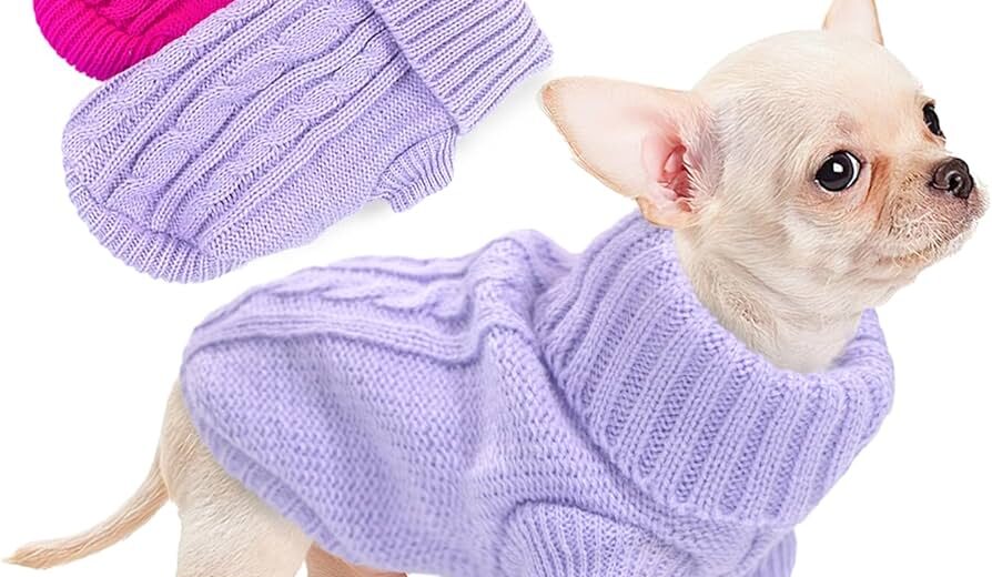 Cozy Knitwear: Girls Magenta And Pink Knit Tops for Everyday Fashion