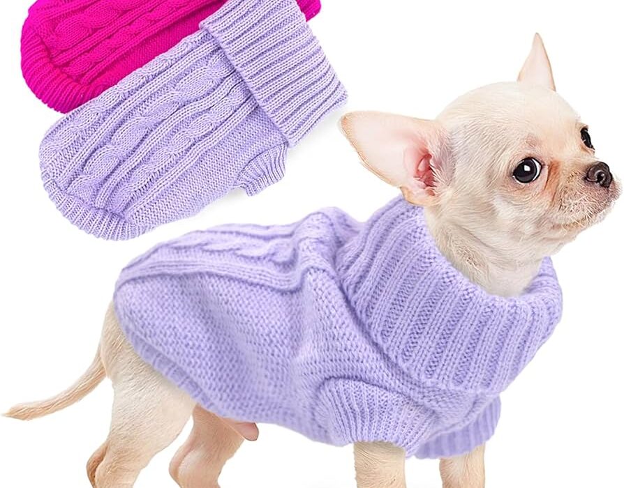 Cozy Knitwear: Girls Magenta And Pink Knit Tops for Everyday Fashion