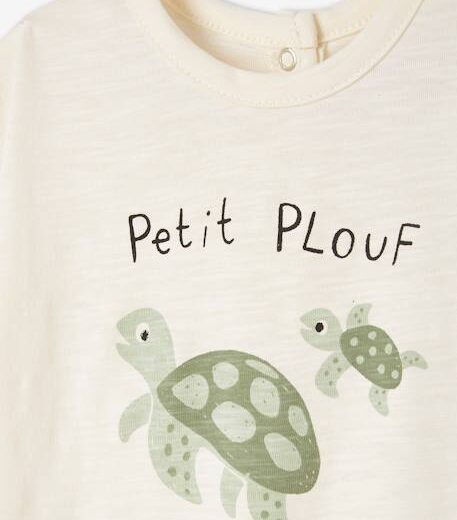 Dive into Style: Boys Aqua Blue Sea Animal Print Shirts for Summer Fun