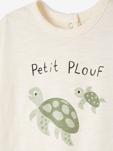 Dive into Style: Boys Aqua Blue Sea Animal Print Shirts for Summer Fun