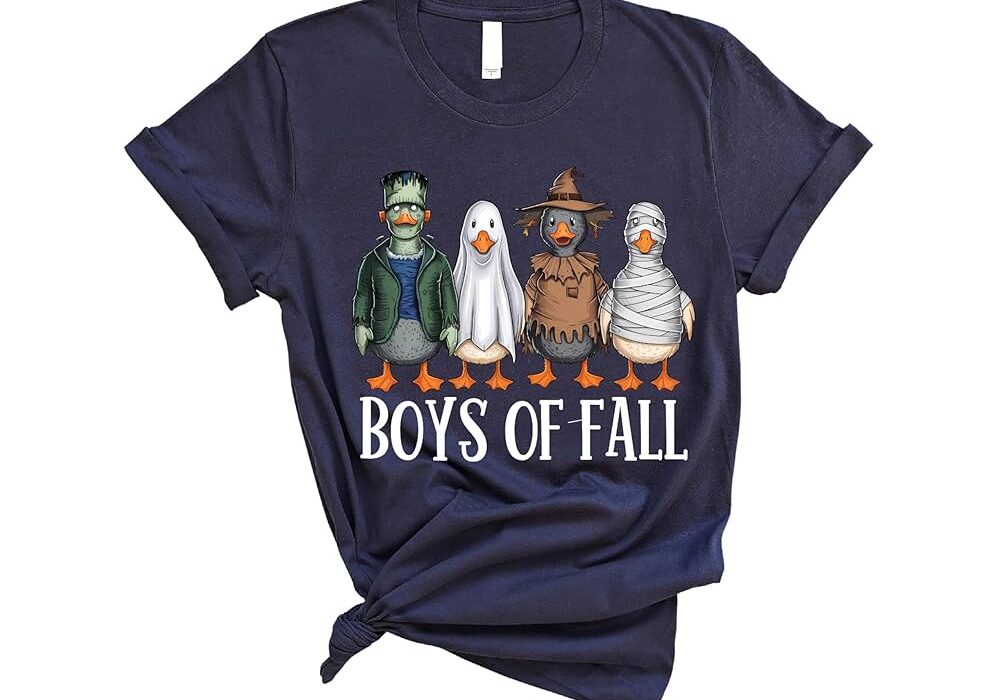 Duck Prints for Boys: The Adorable Appeal of Navy Duck T-Shirts