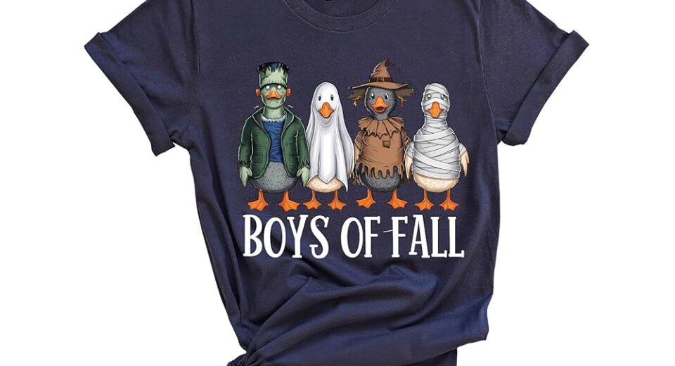 Duck Prints for Boys: The Adorable Appeal of Navy Duck T-Shirts