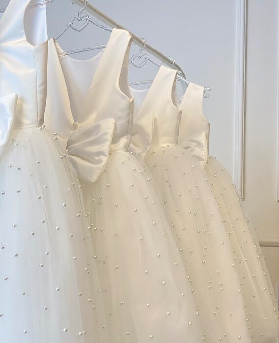 Elegant Satin Baptism Dresses: Perfect for Special Ceremonies