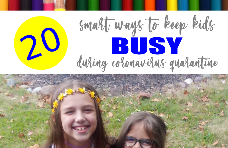 Fun Activities to Keep Kids Engaged During Coronavirus Quarantine
