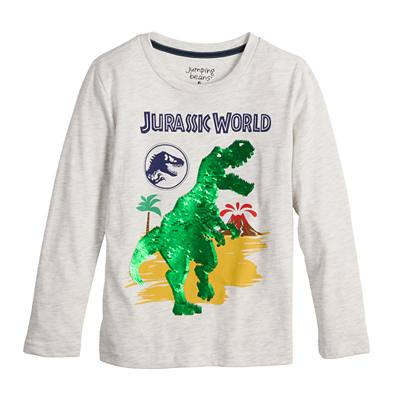 Giraffe Prints in Green And Grey: A Unique Look for Boys T-Shirts