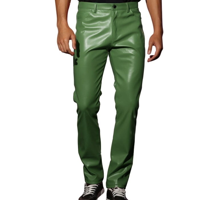 Go Green: Styling Boys Green Slim Fit Corduroy Trousers