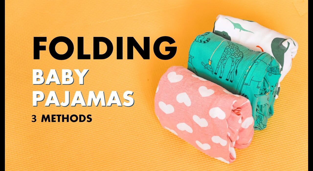 How to Fold Baby Pajamas