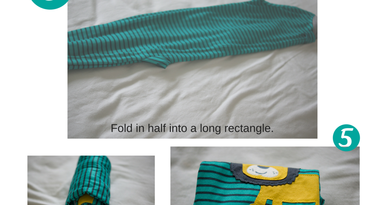 How to Fold Baby Sleepers