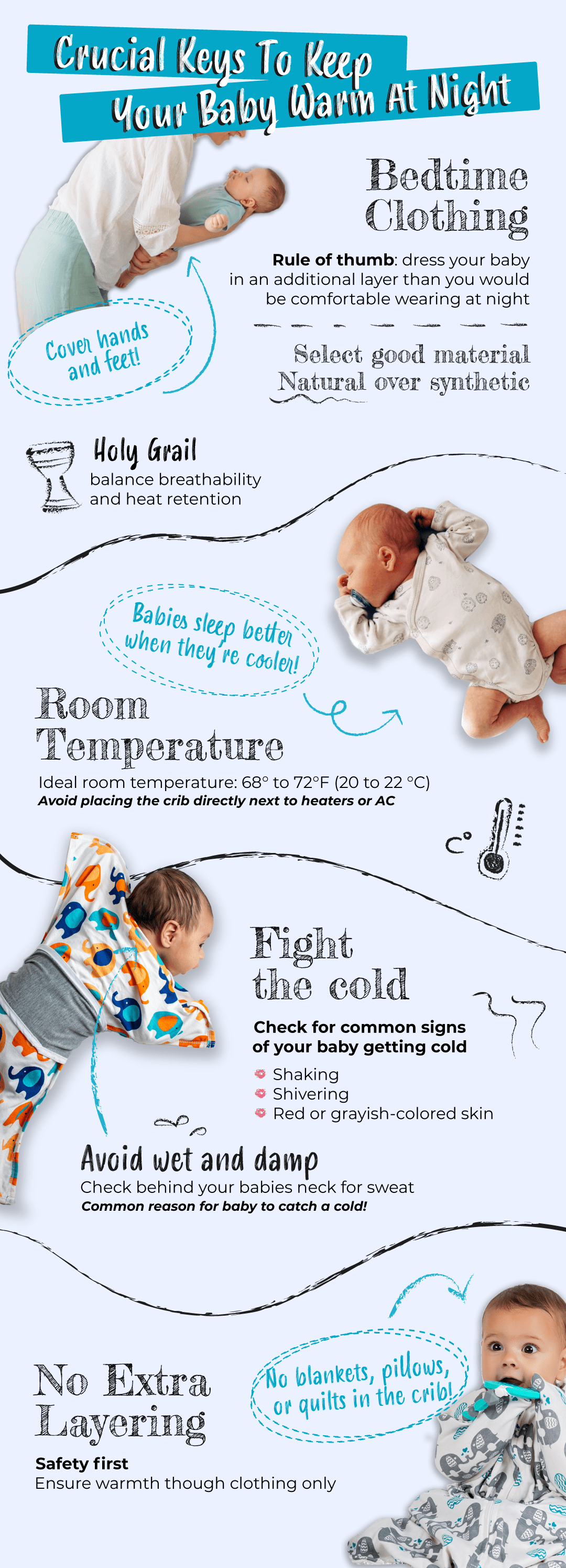 How to Keep Baby Warm at Night