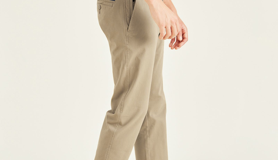 Khaki Slim Fit Stretch Chinos: The Ultimate Neutral for Boys Wardrobes
