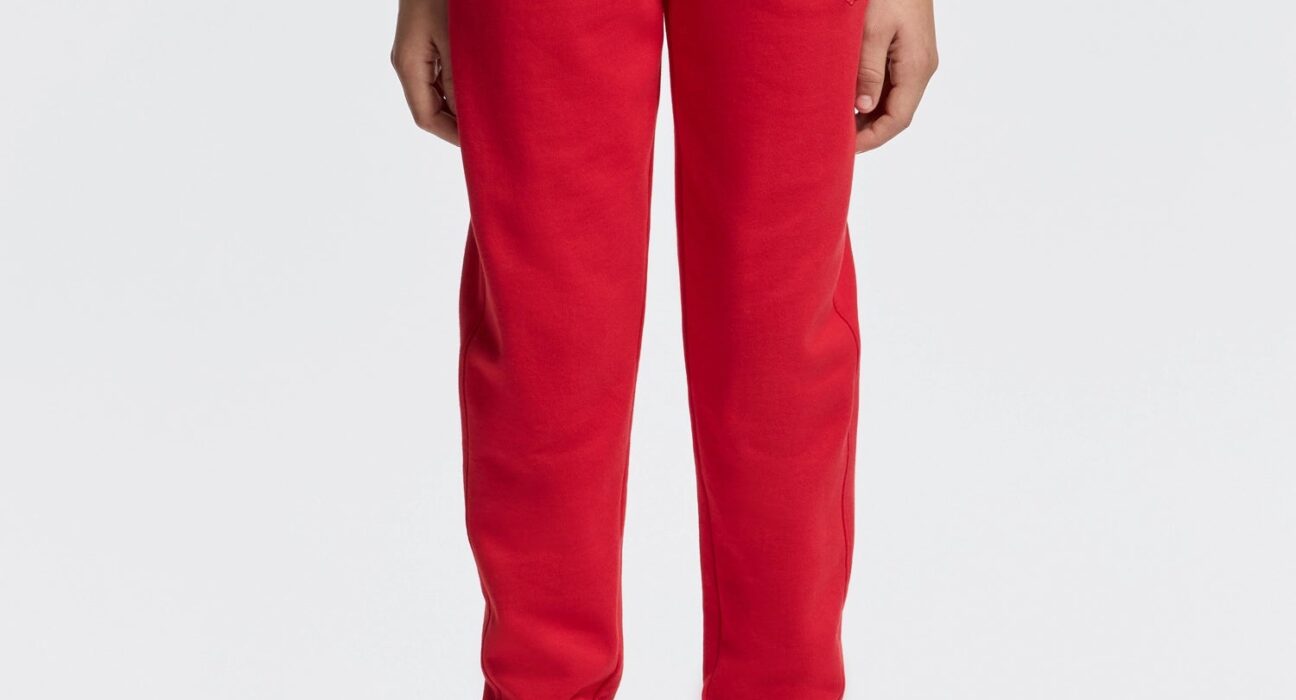 Navy Reflective Knit Joggers: Boys Winter Style Redefined