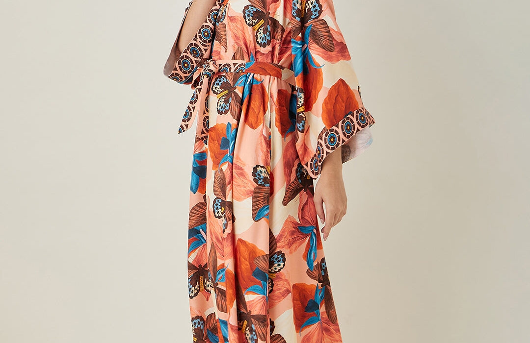 Peach Perfect: Girls Floral Print Tops for a Sweet And Chic Look