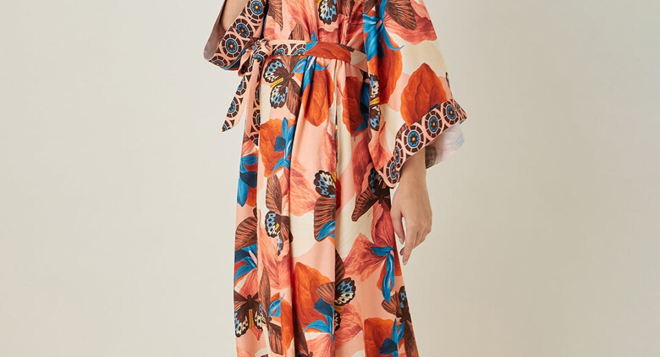 Peach Perfect: Girls Floral Print Tops for a Sweet And Chic Look