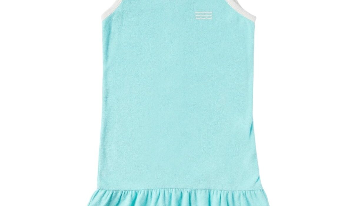 Sporty Looks: Kids Teal Blue Crop Tops for Active Fun