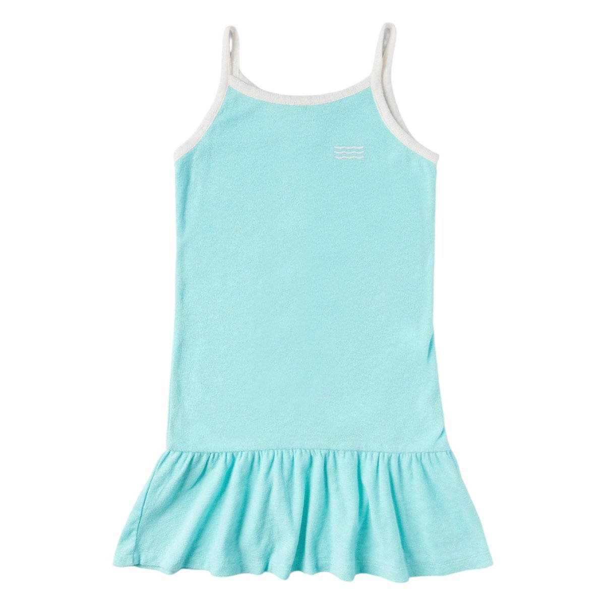 Sporty Looks: Kids Teal Blue Crop Tops for Active Fun