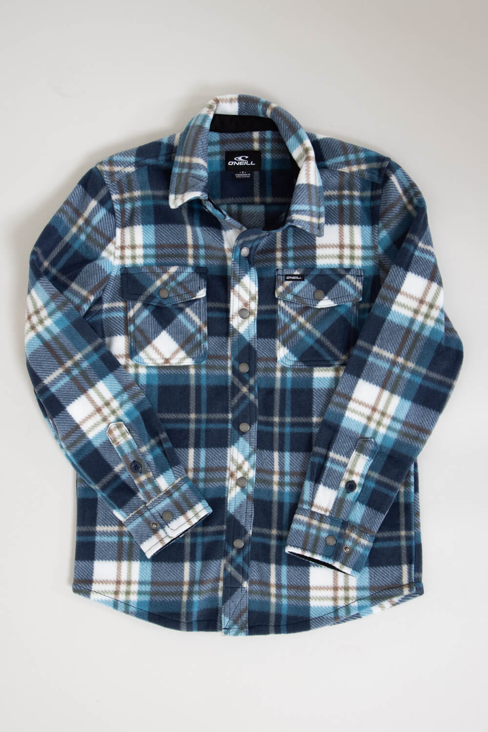 Stay Warm in Style: Kids Grey Red Flannel Shirts