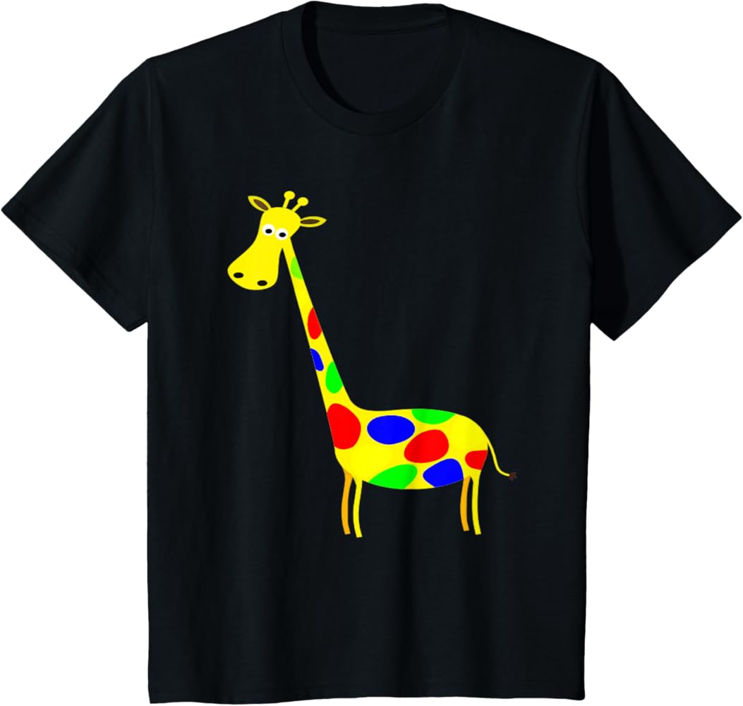 The Appeal of Yellow Giraffe T-Shirts for Stylish Little Boys