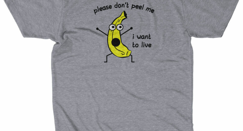 Why Boys Love the White Banana Print T-Shirt: A Cool And Fun Choice